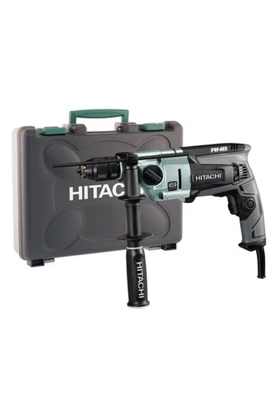 Hitachi D13VL 860Watt 13mm 2 Vitesli Profesyonel Darbesiz Matkap ürün görseli 1