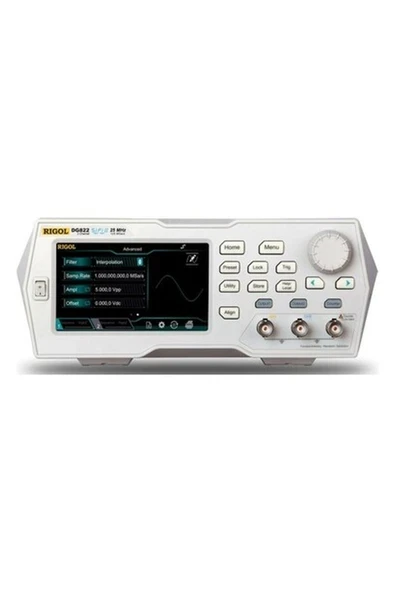 Rigol DG822 / 25MHZ 2 Kanallı 16BIT Fonksiyon - Keyfi Dalgaformu Sinyal Jeneratörü ürün görseli 1