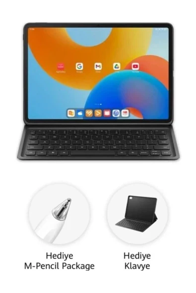 Matepad 11.5\" Papermatte Edition 8GB 256GB Uzay Grisi + Klavye+(Huawei M-Pencil 3. Nesil) ürün görseli 1