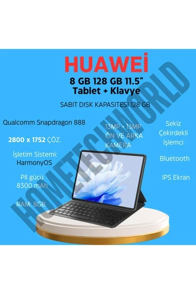 Matepad Air 8 GB 128 GB 11.5\" Tablet + Klavye ürün görseli 1