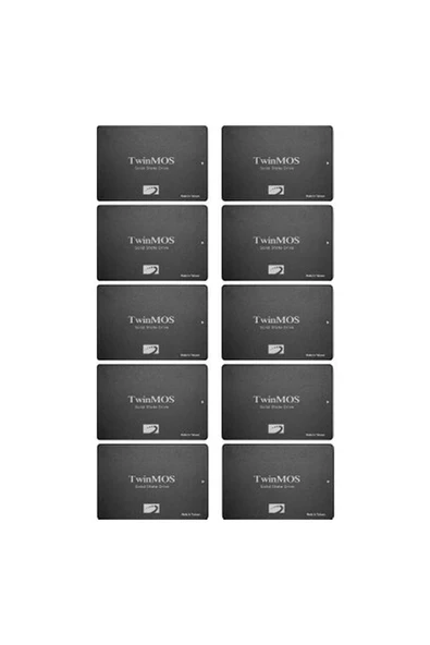 (10 Adet) Twinmos TM256GH2UGL 2.5\" 256 GB 580/550 Mb/s Tlc 3D Nand Sata 3 SSD ürün görseli 1