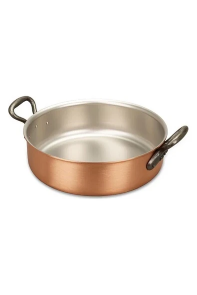 Falk Culinair Classical Bakır+Çelik Tencere 24 cm ürün görseli 1