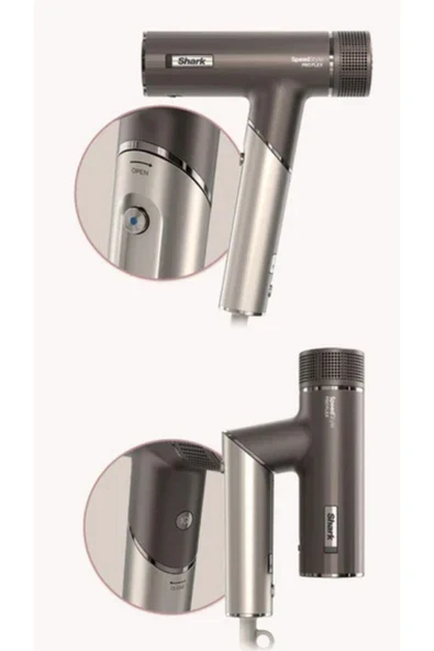 Drmz Vaccum En HızlıSpeedStyle Pro Flex 4-in-1 Saç Şekillendirme Sistemi,Scalp Shield,4 Isı ayarı ürün görseli 1