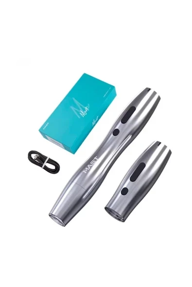 1 Set P20 Wireless Kablosuz Double Power Supply Battery Kalıcı Makyaj & Tattoo PMU Cihazı ( SILVER ) ürün görseli 1