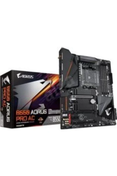Gigabyte B550 Aorus Pro AMD B550 2133 MHz DDR4 Soket AM4 ATX Anakart ürün görseli 1