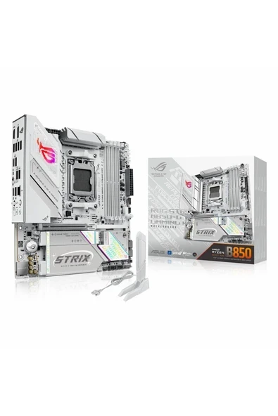 ROG Strix B850-G Gaming WiFi DDR5 (8000MHz)OC M.2 HDMI/DP/USB-C PCIe 5.0 AM5 mATX Anakart ürün görseli 1