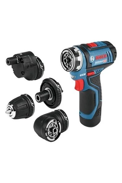Bosch Professional Gsr 12V-15 Fc Set 2 Ah Çift Akülü Delme/vidalama - Çanta ürün görseli 1