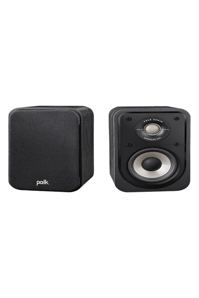Polk Audio Signature S10E Raf Tipi Çift Hoparlör Siyah ürün görseli 1