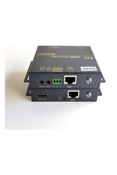 Beek BS-EXT-H4K-100 100 mt RJ45 To HDMI 4K 1080P 60Hz Alıcı Verici HDMI Sinyal Mesafe Uzatıcı ürün görseli 1