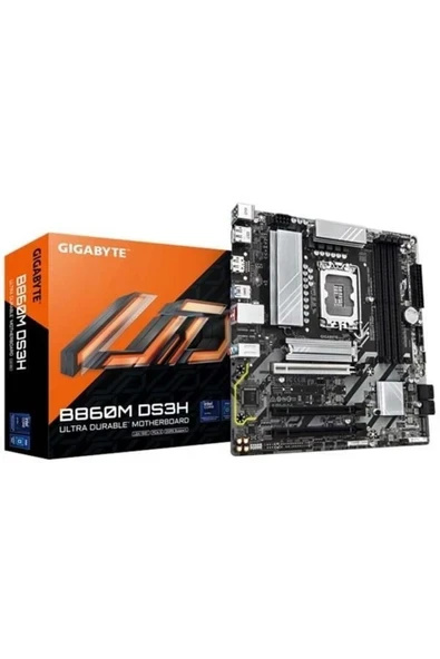 B860M DS3H DDR5 HDMI-DP PCIE 5.0 1851P mATX ürün görseli 1