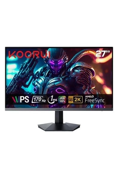 Koorui 34" 34E6UC 165Hz 1ms Va Wqhd (Hdmı, Displayport) Curved Gaming Monitör ürün görseli 1
