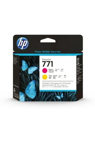 Hp Ce018a (771) Macenta/Sarı Desıgnjet Baskı Kafası ürün görseli 1