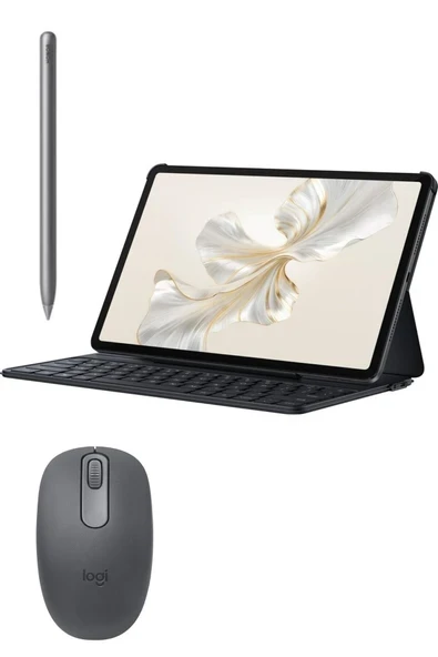 Pad 9 8GB 256GB Wifi 12\" Gri Tablet + Bluetooth Klavye + Kalem + Mouse ürün görseli 1