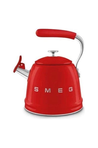 smeg 50's Style Set Üstü Düdüklü Kettle Kırmızı 2.3 Lt ürün görseli 1