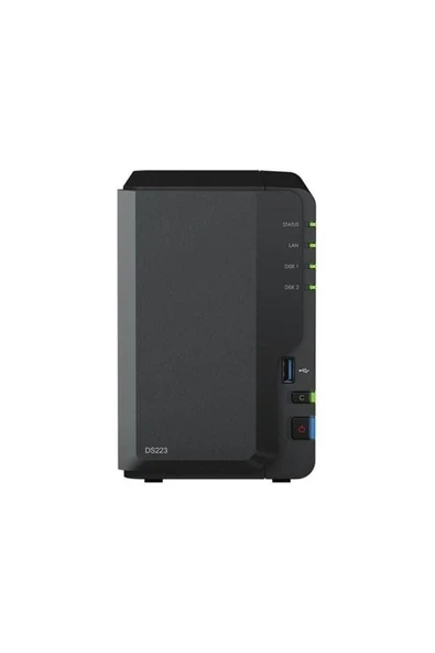 DS223 REALTEK QC 2 GB RAM- 2-diskli Nas Server (Disksiz) ürün görseli 1