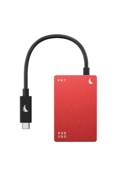 Angelbird SSD2GO 1TB Pkt Mk2 Harici SSD (Kırmızı) ürün görseli 1