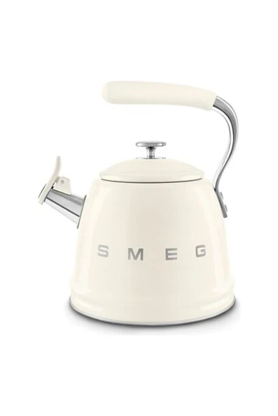 smeg 50's Style Krem Set Üstü Düdüklü Kettle 2.3 Lt ürün görseli 1