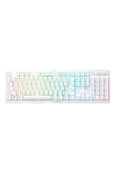 Razer DeathStalker V2 Pro Purple Switch İngilizce Kablosuz Beyaz Oyuncu Klavyesi RZ03-04363500-R3M1 ürün görseli 1