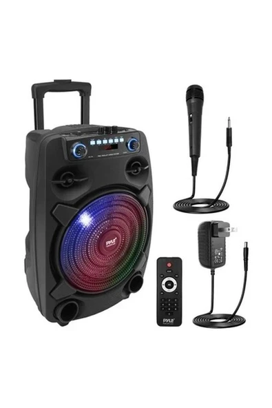 Pyle Taşınabilir Bluetooth Pa Hoparlör Sistemi PPHP127B ürün görseli 1