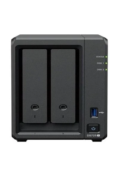 Synology Ds725 Plus Ryzen 1600-4gb Ram- 2-diskli Nas Server Disksiz ürün görseli 1