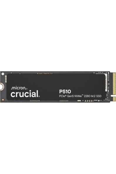 P510 2TB PCIe Gen5 NVMe 2280 M.2 SSD CT2000P510SSD8 (10000-8700 MBs) ürün görseli 1