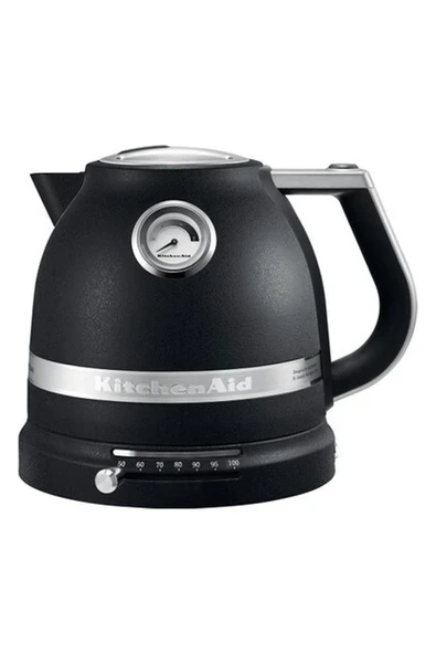 Kitchenaid 5KEK1522EBK Artisan Cast Iron Black 1.5 Litre Kettle ürün görseli 1