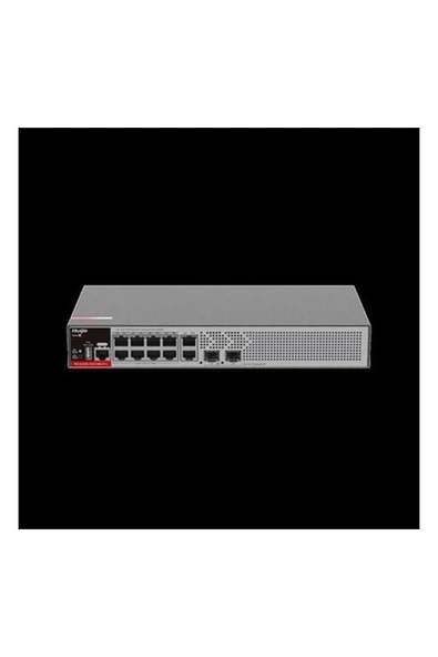 Ruıjıe 8-Port 125W Full Poe RG-S2915-10GT2MS-P-L Gıgabıt 2x-2.5ge Yönetilebilir Poe Swıtch ürün görseli 1
