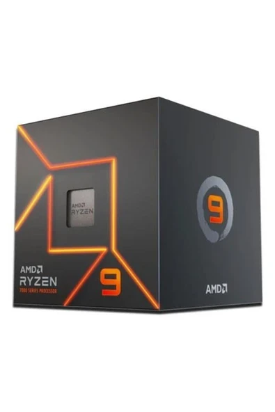 RYZEN 9 7900 78MB 12çekirdekli VGA YOK AM5 170w Kutulu+Fanlı ürün görseli 1