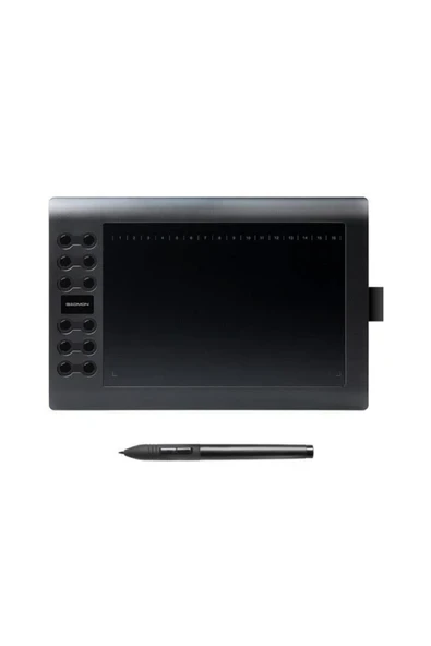 M106k 10 X 6 Inç İnce Profesyonel Painting Grafik Pen Tablet ürün görseli 1