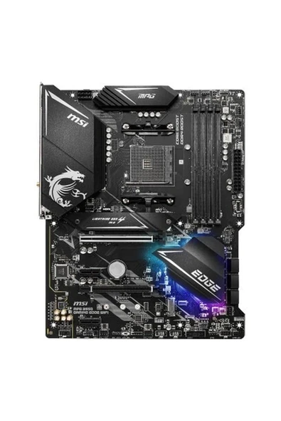 MSI MPG B550 Gaming Edge Wifi AM4 DDR4 5100(OC) HDMI DP M.2 USB3.2 WIFI RGB ATX Anakart ürün görseli 1