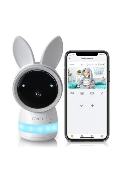Arentı Wifi Bebek Video Monitörü, Gece Görüşlü - Eklenti Kamera ürün görseli 1