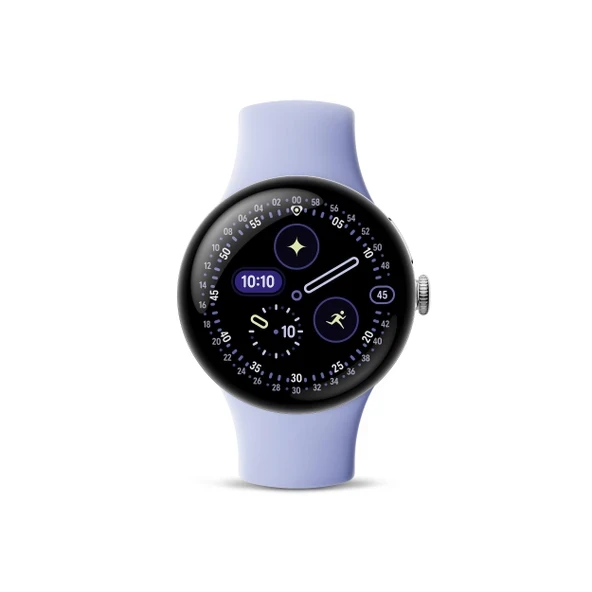 Google Pixel Watch 4 (41 mm) - Android Akıllı Saat - Kalp Atış Hızı ve Uyku Takibi - 30 Saat Pil - Fitness Takibi - Google AI - Parlak Gümüş Al... ürün görseli 1