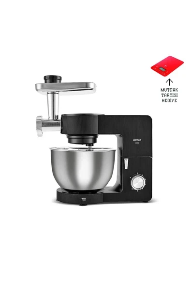 Premium Ultra 2000w 7 Lt Stand Mikser Mutfak Şefi Kıyma Çekme/sucuk-sosis/içli Köfte Aparatlı ürün görseli 1
