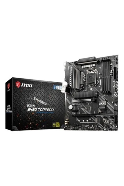 Msı Mag B460 Torpedo Soket 1200 Ddr4 2933(O.C.) M.2 Anakart ürün görseli 1