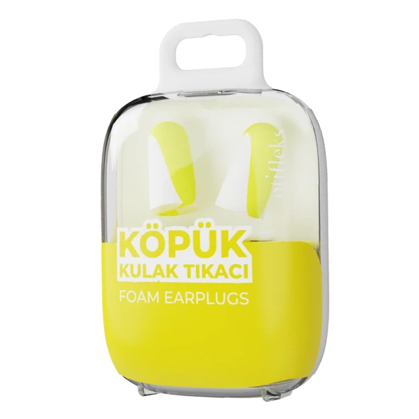 Otiflex Köpük Kulak Tıkacı 2li 1 adet Mini Taşıma Kutusu Hediye ürün görseli 1