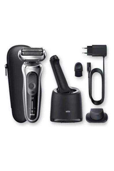 Kablosuz Series 7 S7200CC Kablosuz Tıraş Makinesi Yok 1-3 Sakal Islak ve Kuru Siyah ürün görseli 1