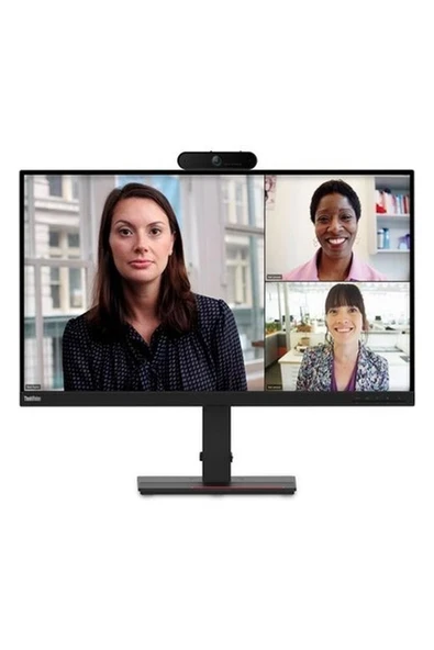 Lenovo Thinkvision P32P-20 31 5" UHD (Type-C Rj-45) Dahili Kameralı Yükseklik Ayarlı Pivot Özellikli Monitör 62DBGAT2TK ürün görseli 1