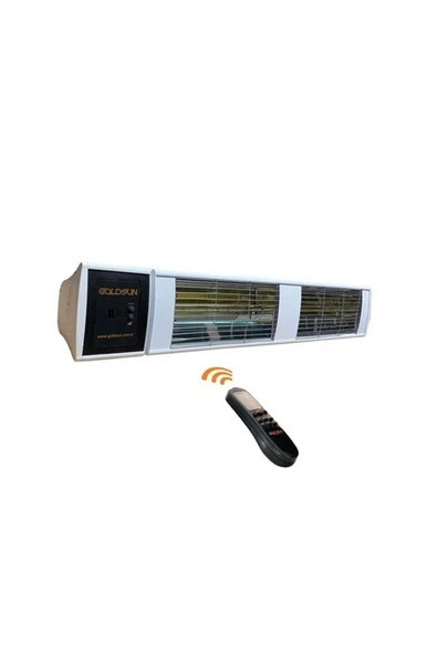Goldsun Supra Plus GSS40PLG 4000W Göz Yormayan IP55 Suya Dayanıklı Kumandalı Elektrikli Isıtıcı ürün görseli 1
