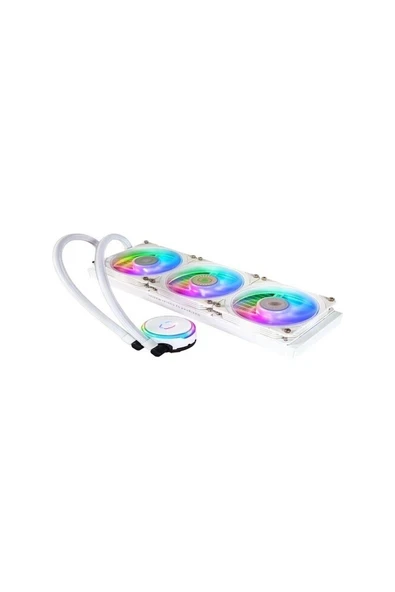 Fan Cpu Sıvı Soğutucu Lıquıd PL240 Flux Argb Beyaz Mly D36M A23PZ Rw ürün görseli 1