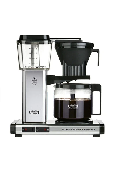 Select Filtre Kahve Makinesi Parlak Gümüş ürün görseli 1