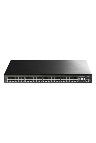 Cudy Switch 48 Port GS5048S4 Gigabit 4X10G Sfp+ 1XRJ45&USB 19" Rock-Mount Çelik Layer3 Yönetilebilir ürün görseli 1