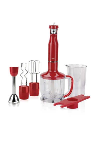 Raks Hot Mix 1700 W Blender Seti Kırmızı ürün görseli 1