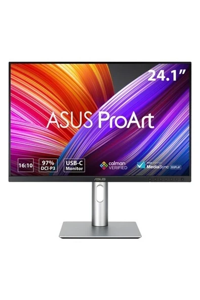 Asus PROART PA248CRV 24,1 75HZ 5MS (DP HDMI USB MM) 1920x1200 IPS HDR VESA MONİTÖR ürün görseli 1