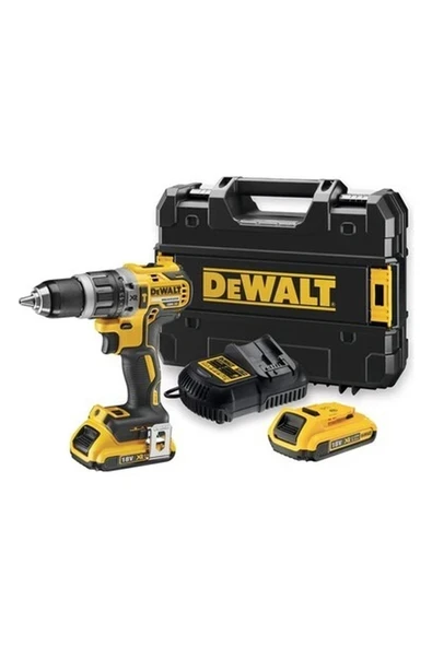 Dewalt DCD778S2T Kömürsüz Darbeli Vidalama Matkabı 18 Volt 1.5Ah ürün görseli 1