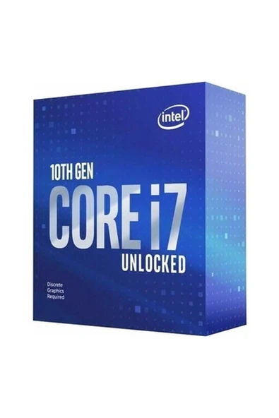 Intel Core i7 10700KF 3,8 GHz 16 MB Cache 1200 Pin İşlemci ürün görseli 1
