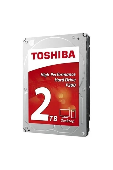 Toshiba P300 High Performance 2tb 5400RPM 128 MB Cache Sata 3 Sabit Disk HDWD220UZSVA ürün görseli 1