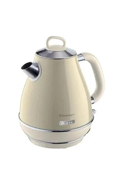 Vintage 1.7 Litre Kettle Bej ürün görseli 1