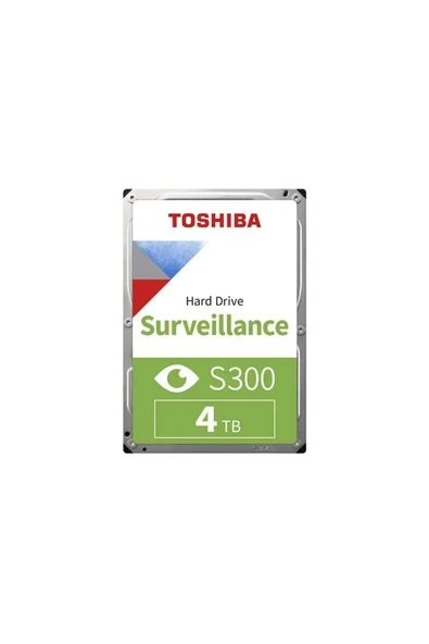 S300, HDWT840UZSVA, 3.5", 4TB, 256Mb 5400 Rpm, 7/24 Güvenlik HDD ürün görseli 1