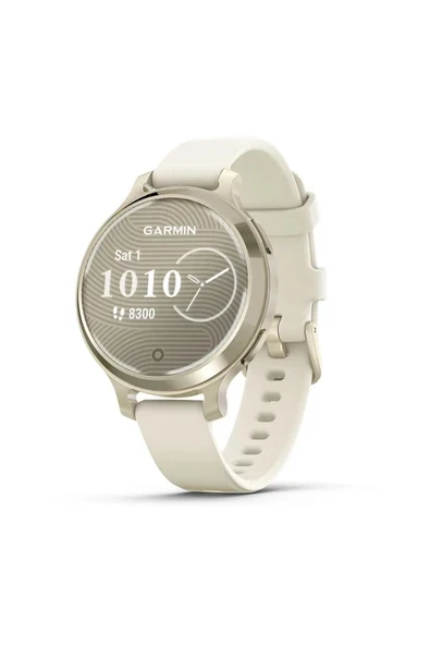 Garmin Lily 2 Active Lunar Gold Kemik Silikon Kayışlı ürün görseli 1
