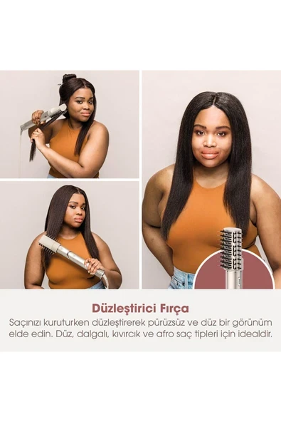 FlexStyle 5-in-1 Saç Kurutma & Şekillendirme Sistemi - Stone ürün görseli 1
